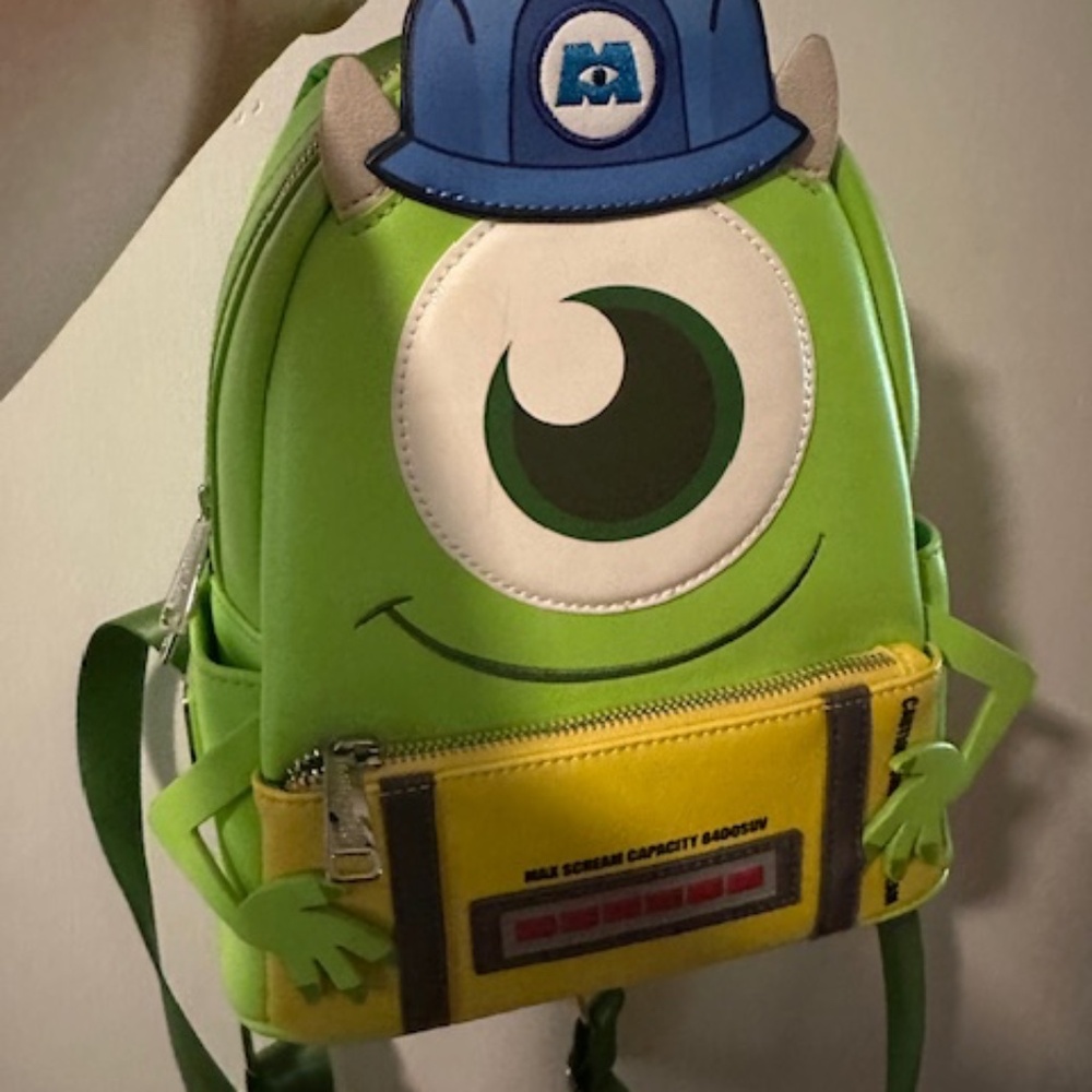 Disney Loungfly Backpack - Mike Wazowski